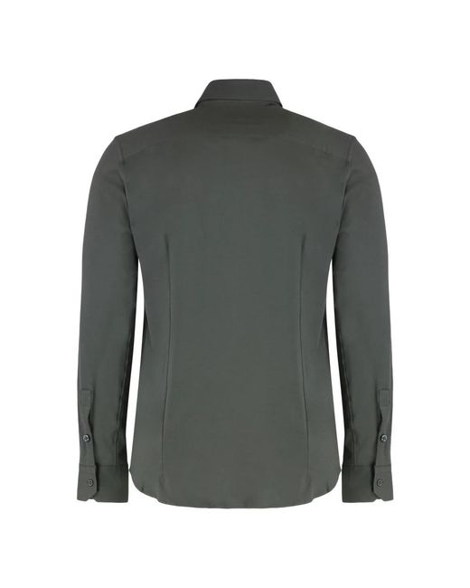 Moorer Green Casual Shirts for men