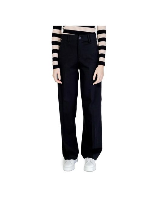 Street One Black Straight Trousers