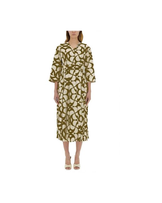 Max Mara Multicolor Midi Dresses