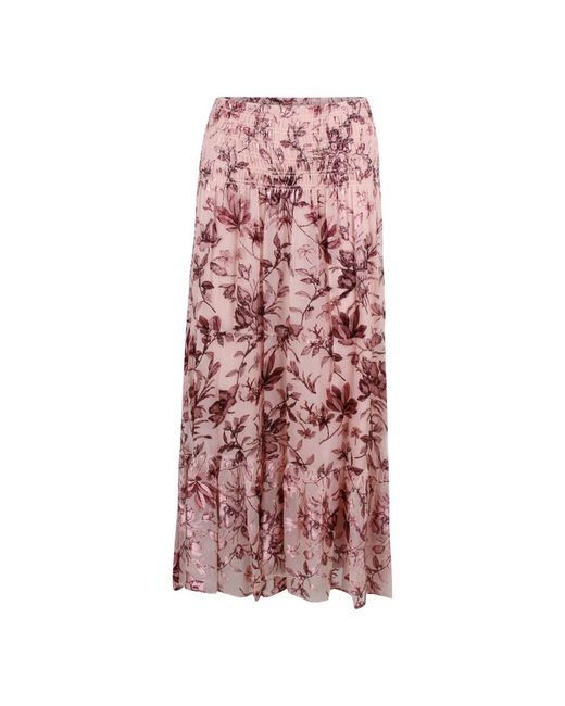 Alice + Olivia Pink Midi Skirts
