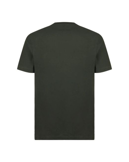 Slowear Tops ,Groen ,Katoen T-Shirt Met Ronde Hals Van Katoen in het Green voor heren