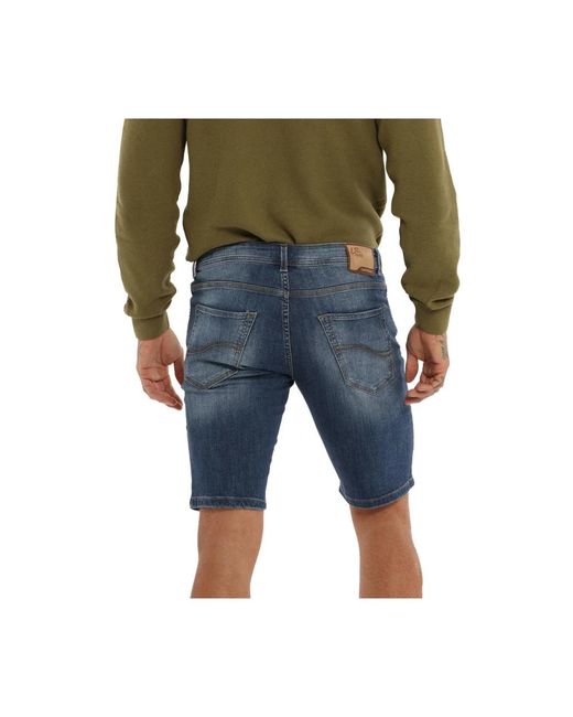 Shorts > denim shorts Yes Zee pour homme en coloris Blue