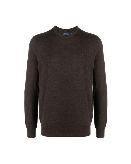 Ralph Lauren Brown Round-Neck Knitwear for men