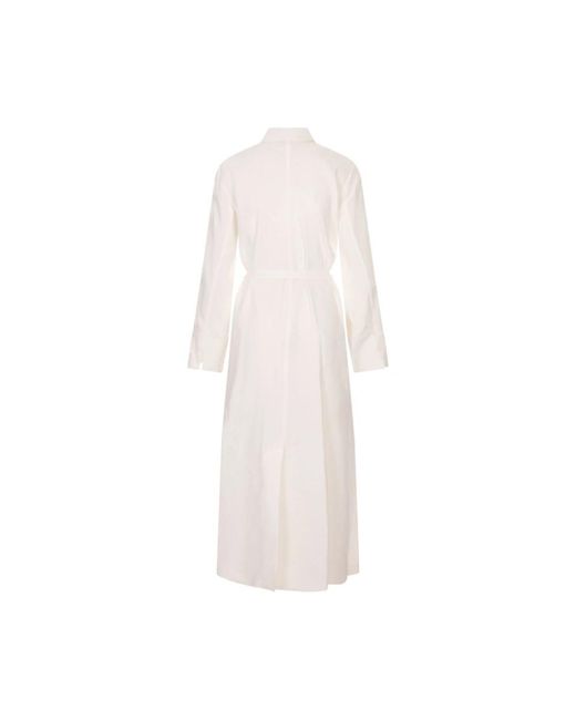 Max Mara White Shirt Dresses