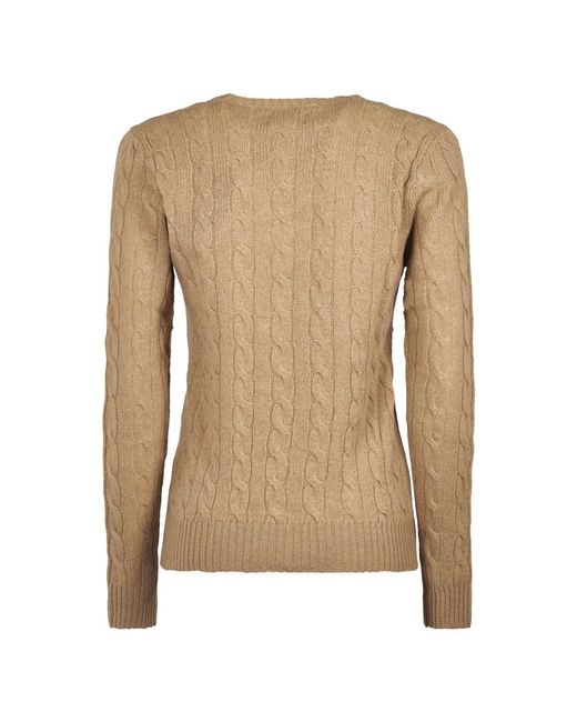 Polo Ralph Lauren Brown Julianna Langarm Pullover