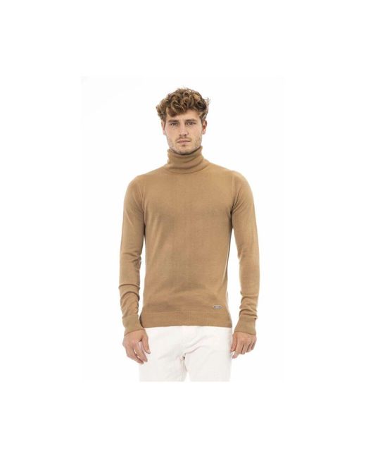Baldinini Natural Turtlenecks for men