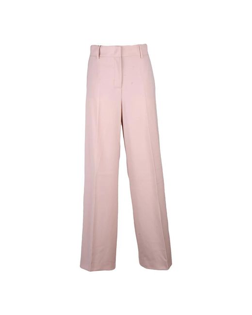 Weekend by Maxmara Pink Wide Trousers