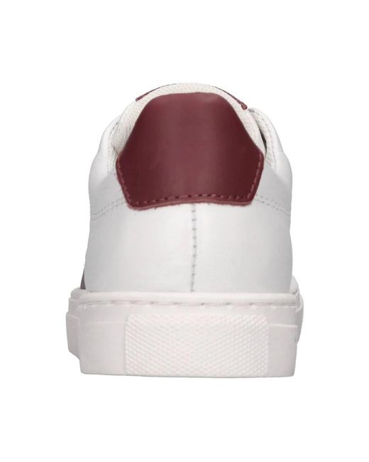 Boss Pink Ledersneaker