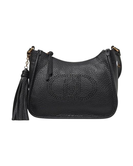 Liu Jo Black Schwarze Crossbody-Tasche Mit Quaste