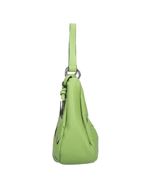 Rebelle Green Shoulder Bags