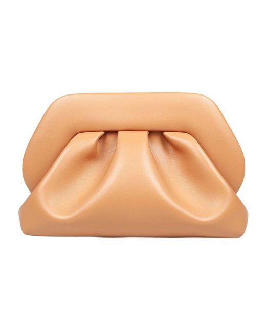 THEMOIRÈ Brown Vegane lederclutch