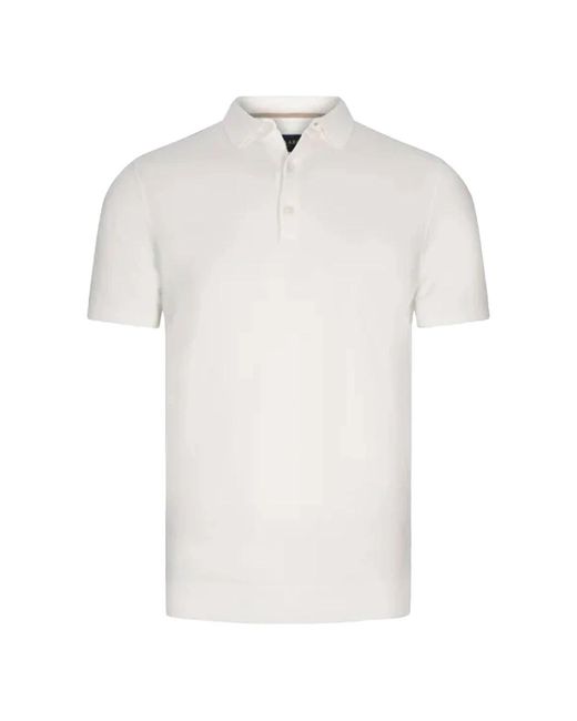 Cavallaro Napoli White Polo Shirts for men