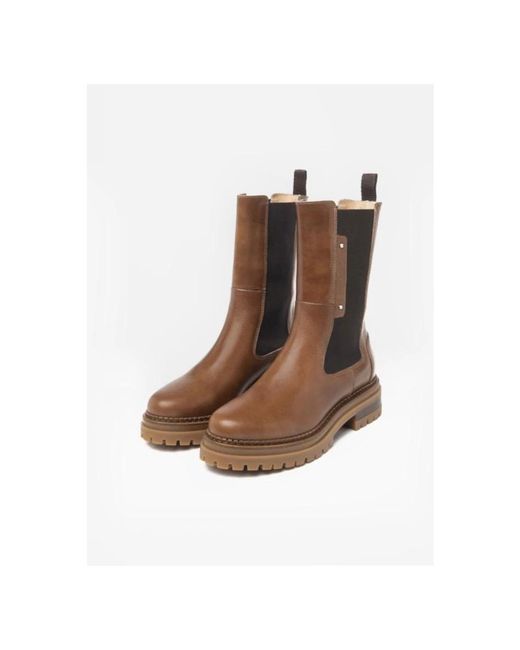Nero Giardini Brown Chelsea Boots