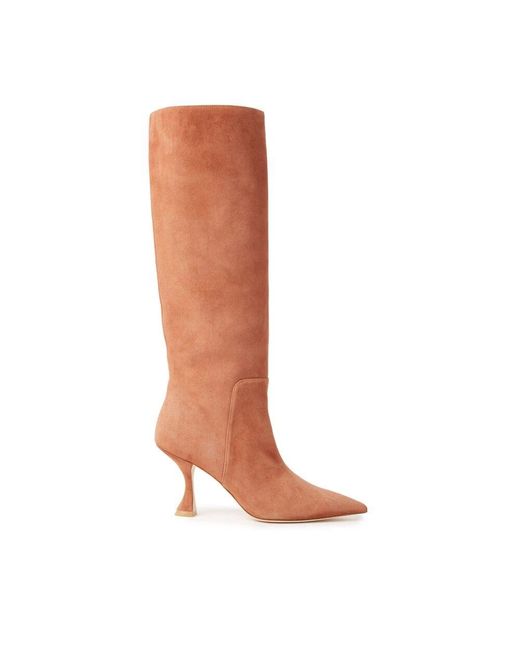 Bottines Stuart Weitzman en coloris Brown