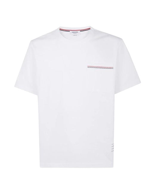 Thom Browne T-Shirts in het White voor heren