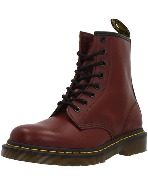 Dr. Martens Brown Lace-Up Boots