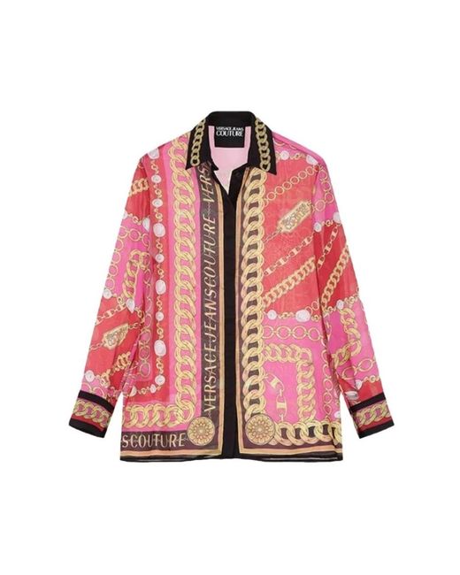 Shirts Versace Jeans Couture de color Red