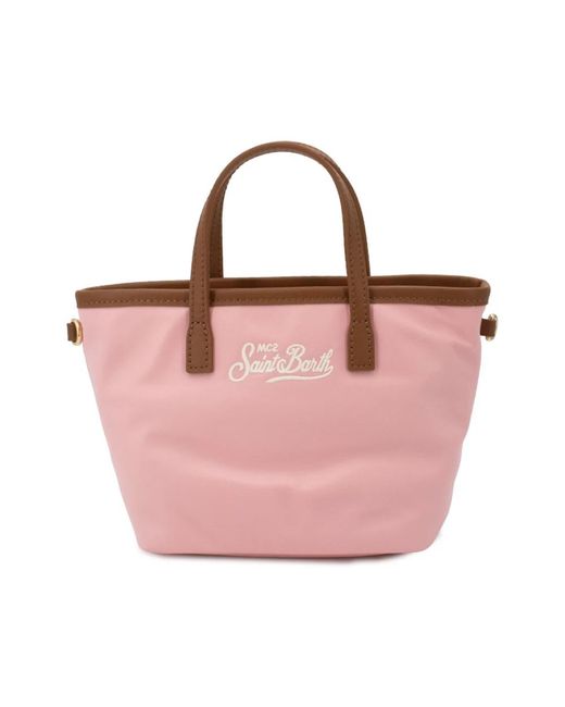 Mc2 Saint Barth Pink Mini Bags