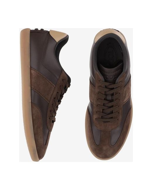 Tod's Brown Sneakers for men