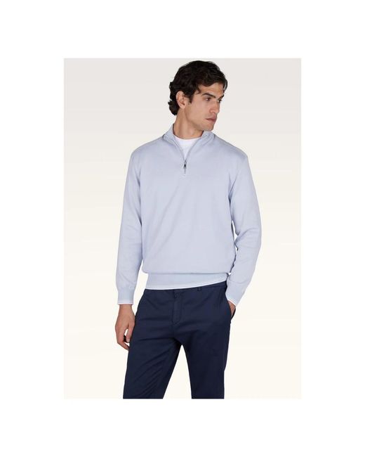 Paul & Shark Turtleneck in het Gray voor heren