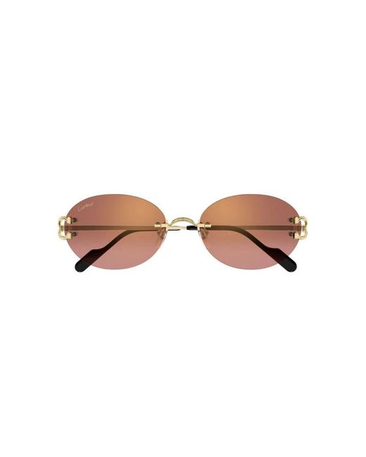 Cartier Brown Sunglasses