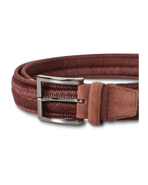 Belts di Orciani in Red da Uomo