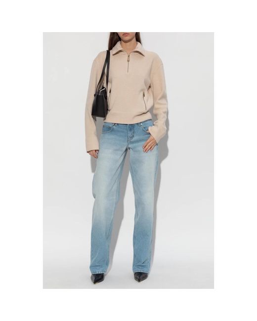 V-Neck Knitwear Victoria Beckham en coloris Natural