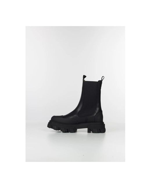 Chelsea Boots Ganni en coloris Black