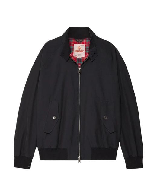 Baracuta Jassen ,Blauw ,Katoen G9 Jacket in het Black voor heren