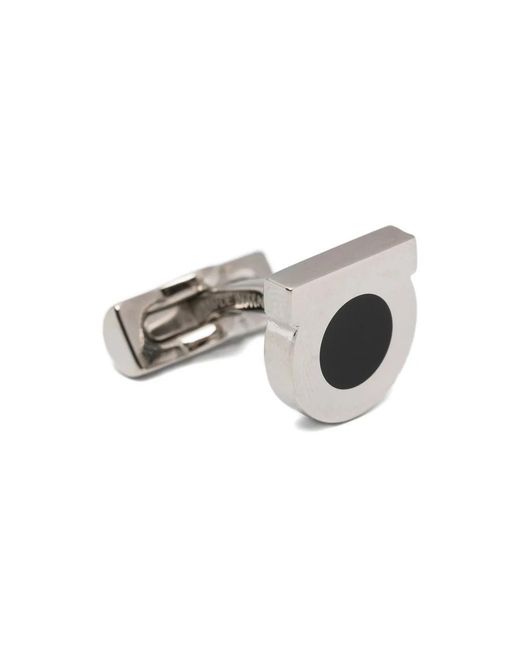 Cufflinks & Tie Clips Ferragamo de hombre de color Gray