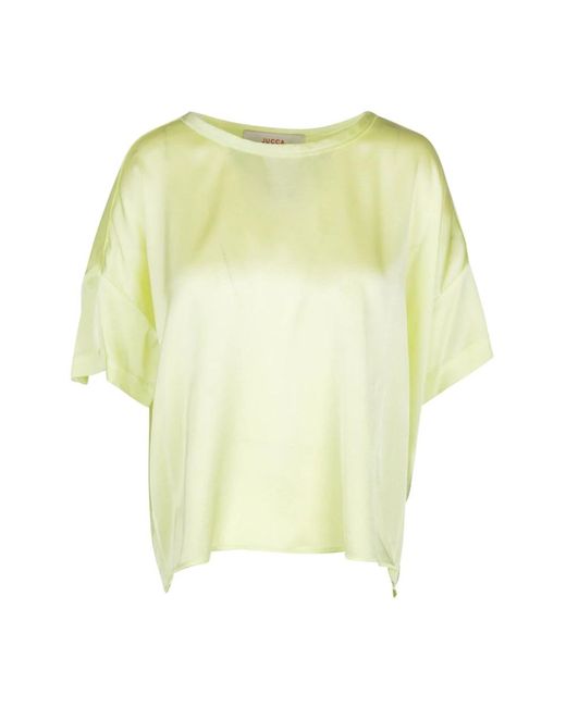 Jucca Yellow Blouses