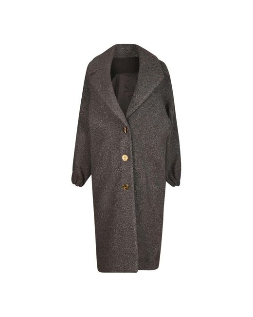 Patou Gray Single-Breasted Coats