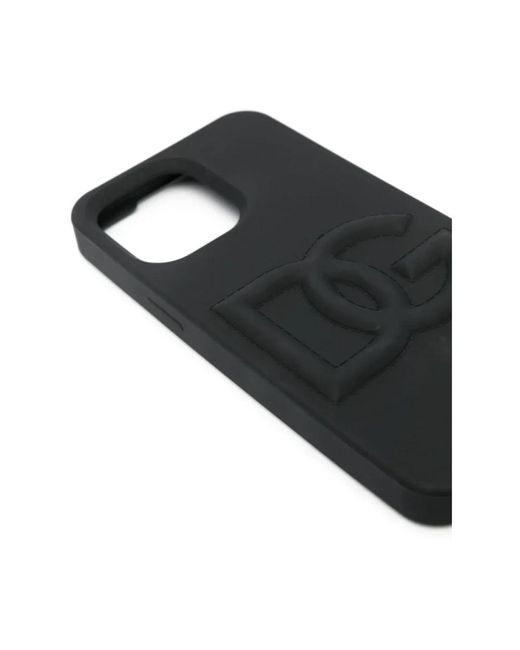 Dolce & Gabbana Black Phone Accessories for men