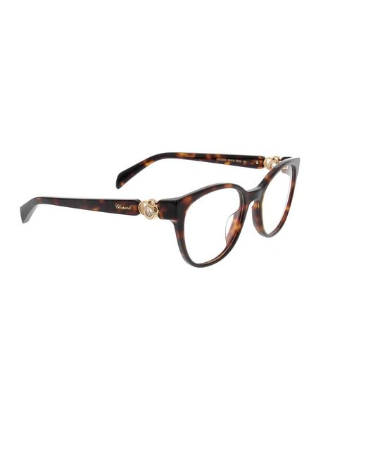Glasses Chopard de color Brown