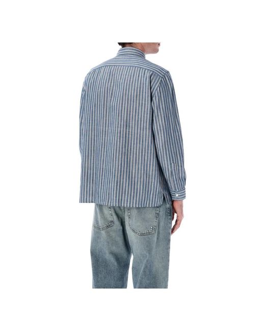 Salvatore Piccolo Blue Casual Shirts for men