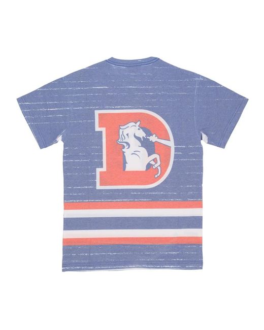 Mitchell & Ness Blue T-Shirts for men