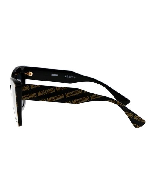 Moschino Black Stylische sonnenbrille mos148/s