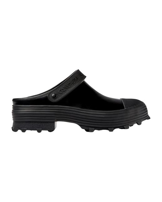 Camper Schwarze Plateau-Clogs Für Männer in Black für Herren