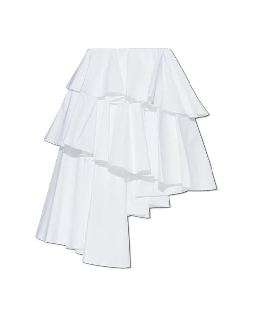 Alaïa White Midi Skirts