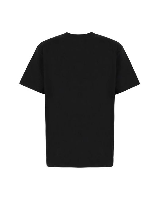 Balmain Black T-Shirt With Logo for men