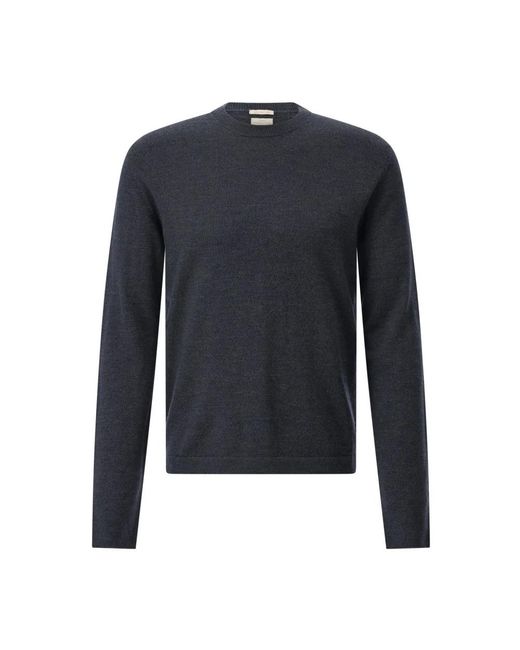 Massimo Alba Blue Round-Neck Knitwear for men