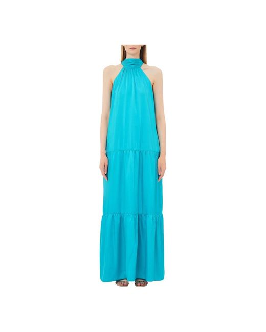 Maxi Dresses Liu Jo de color Blue