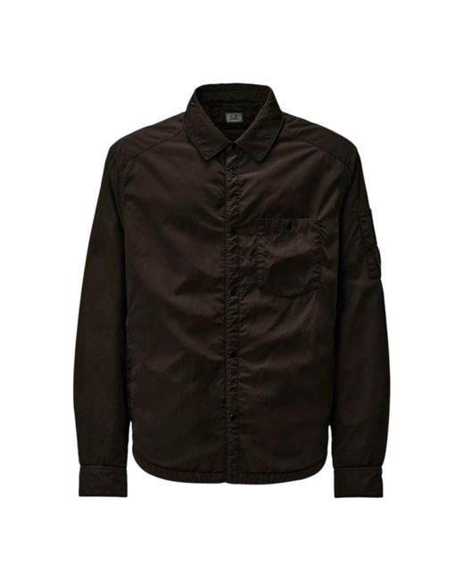 C P Company Black Casual Shirts for men