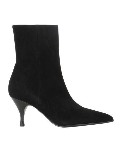 Sergio Levantesi Black Heeled Boots