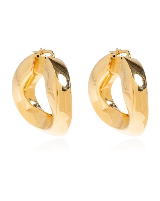 Earrings di Jil Sander in Metallic