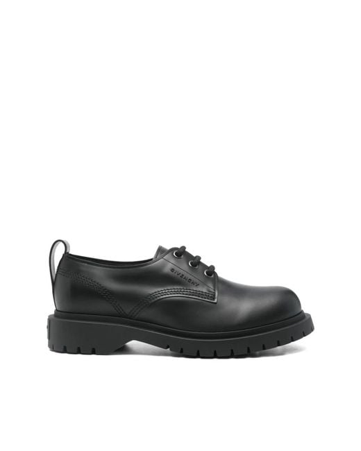 Givenchy Black Laced Shoes for men