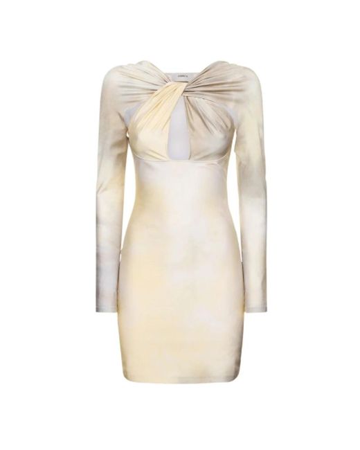 Short Dresses di Coperni in Natural