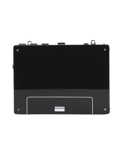 Moschino Black Clutches