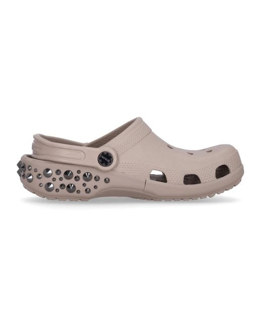 CROCSTM Schoenen ,Classic Studded Clog in het Gray