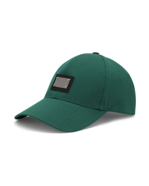Dolce & Gabbana Green Caps for men